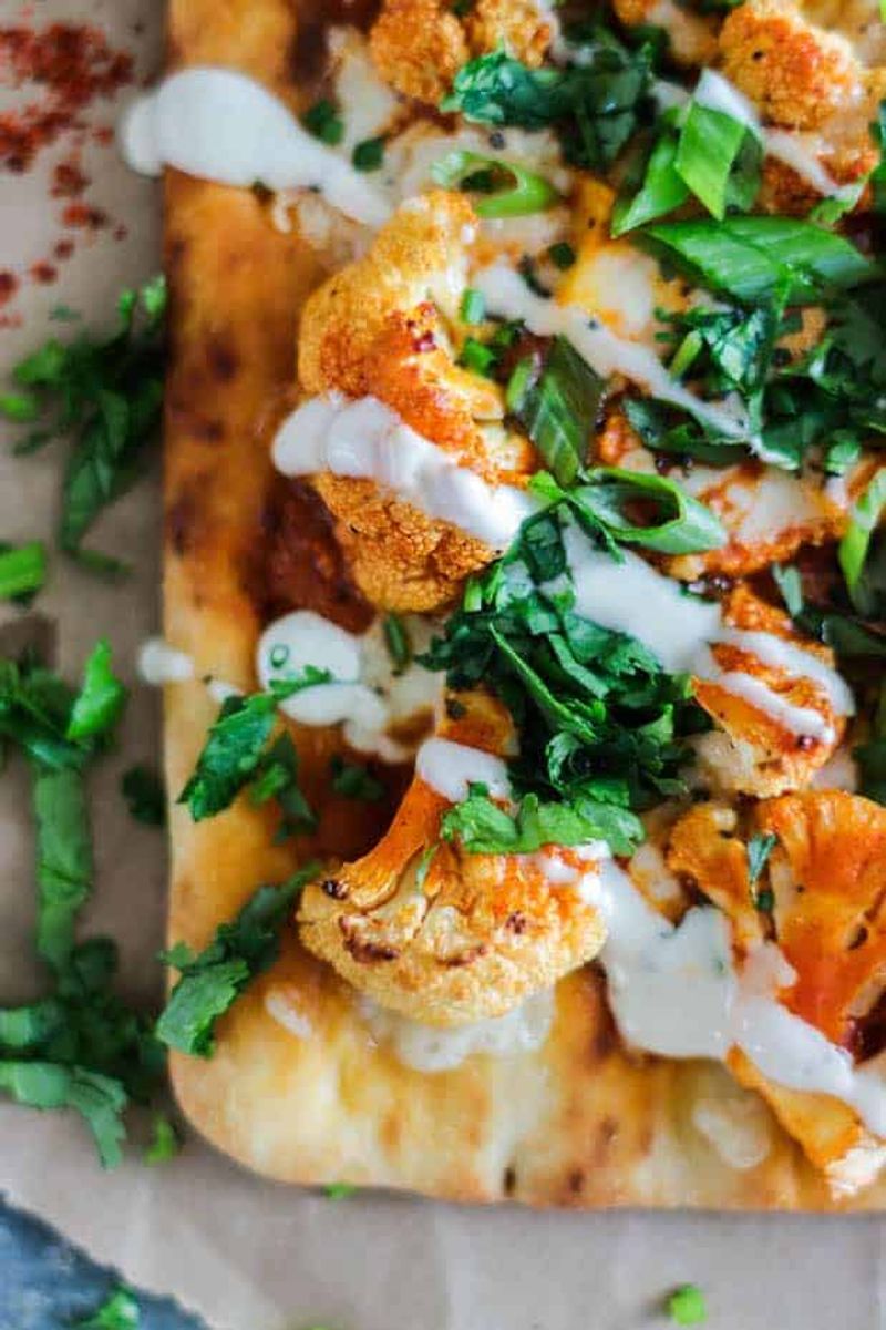 Buffalo Cauliflower Flatbread