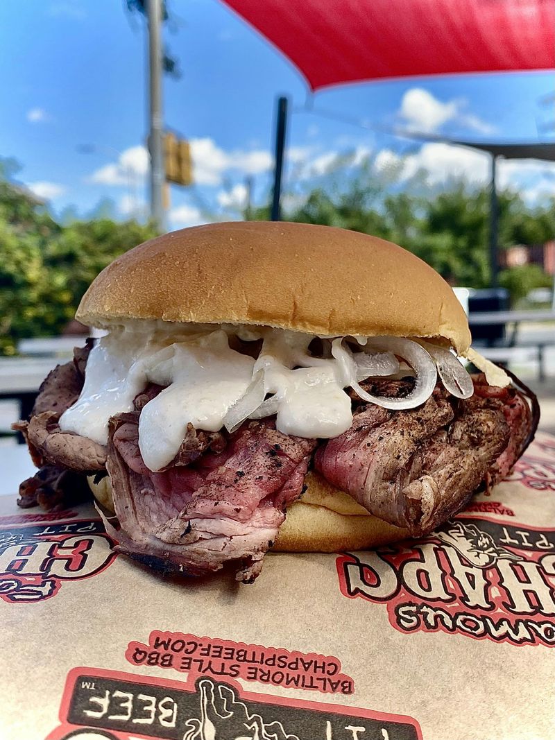Maryland: The Chaps Pit Beef Burger