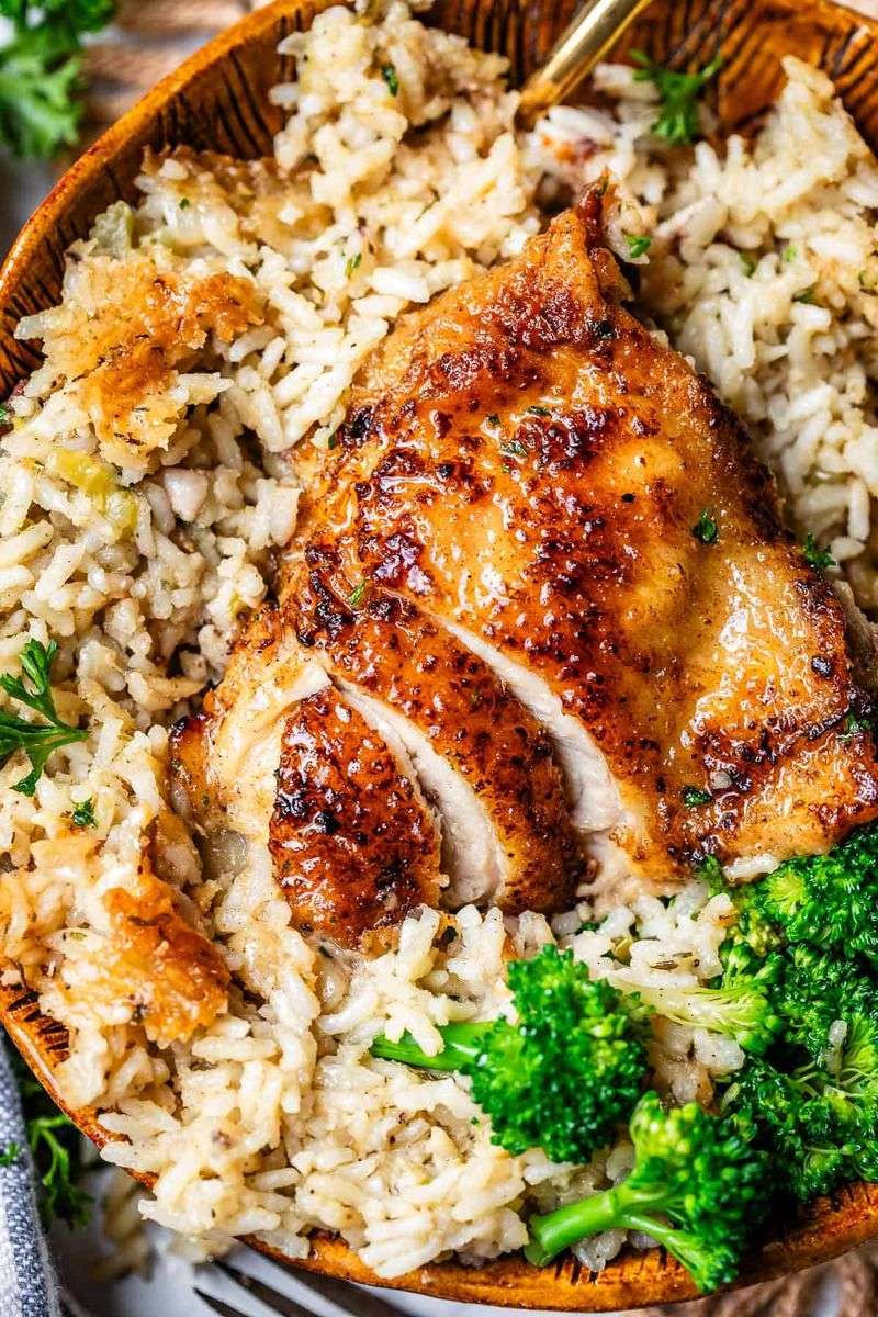 Chicken Casserole with Rice