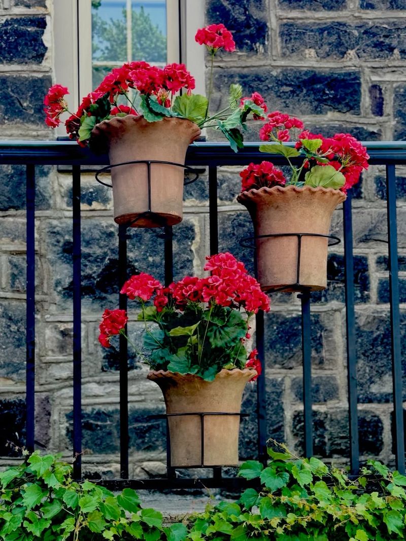 Go Vertical With Wall-Mounted and Railing Planters