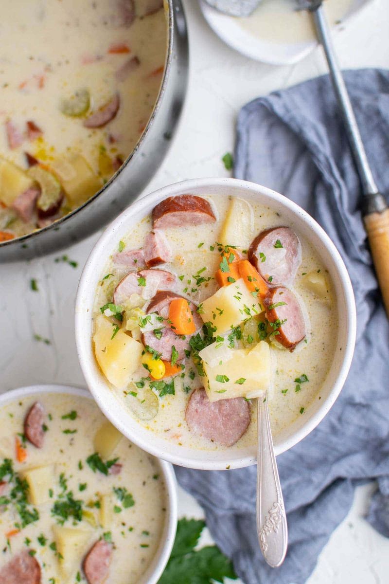 Sausage and Potato Chowder