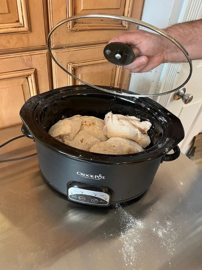 Crispy foods (fried chicken, breaded cutlets)