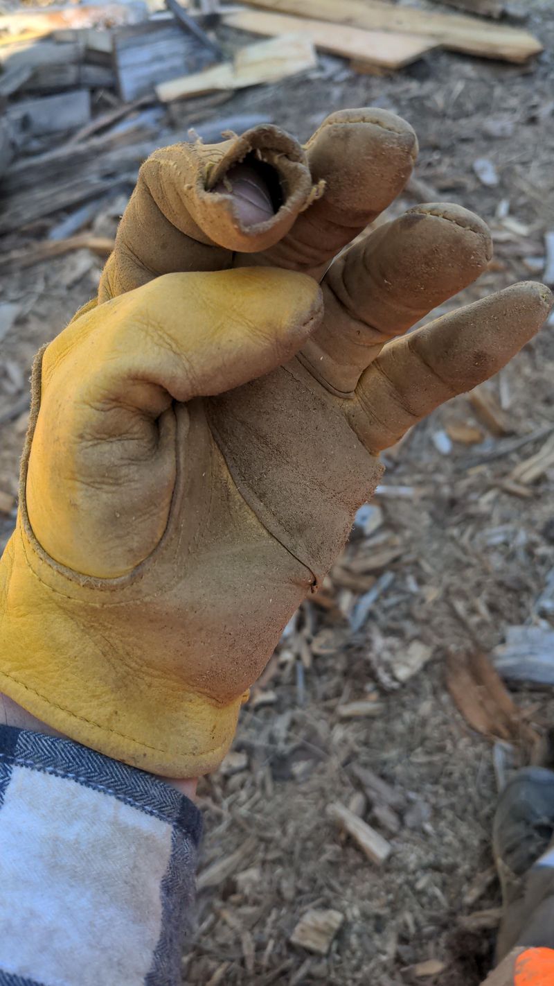 Use gloves and keep your hands where you can see them