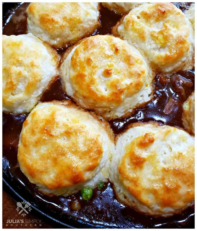 Beef and Biscuit Pot Pie