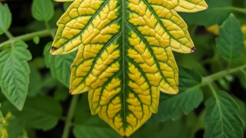 Correcting Yellowing Leaves (Interveinal Chlorosis)