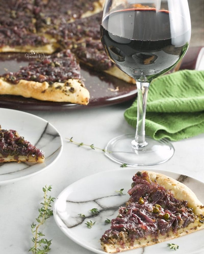 Olive Tapenade Pizza