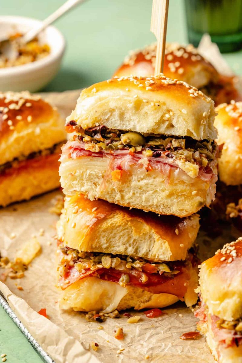Muffuletta Sliders