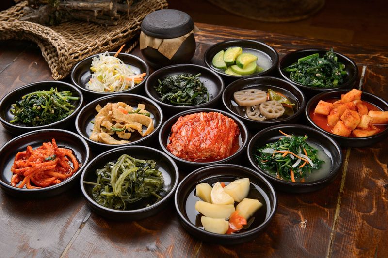 Banchan are the side dishes