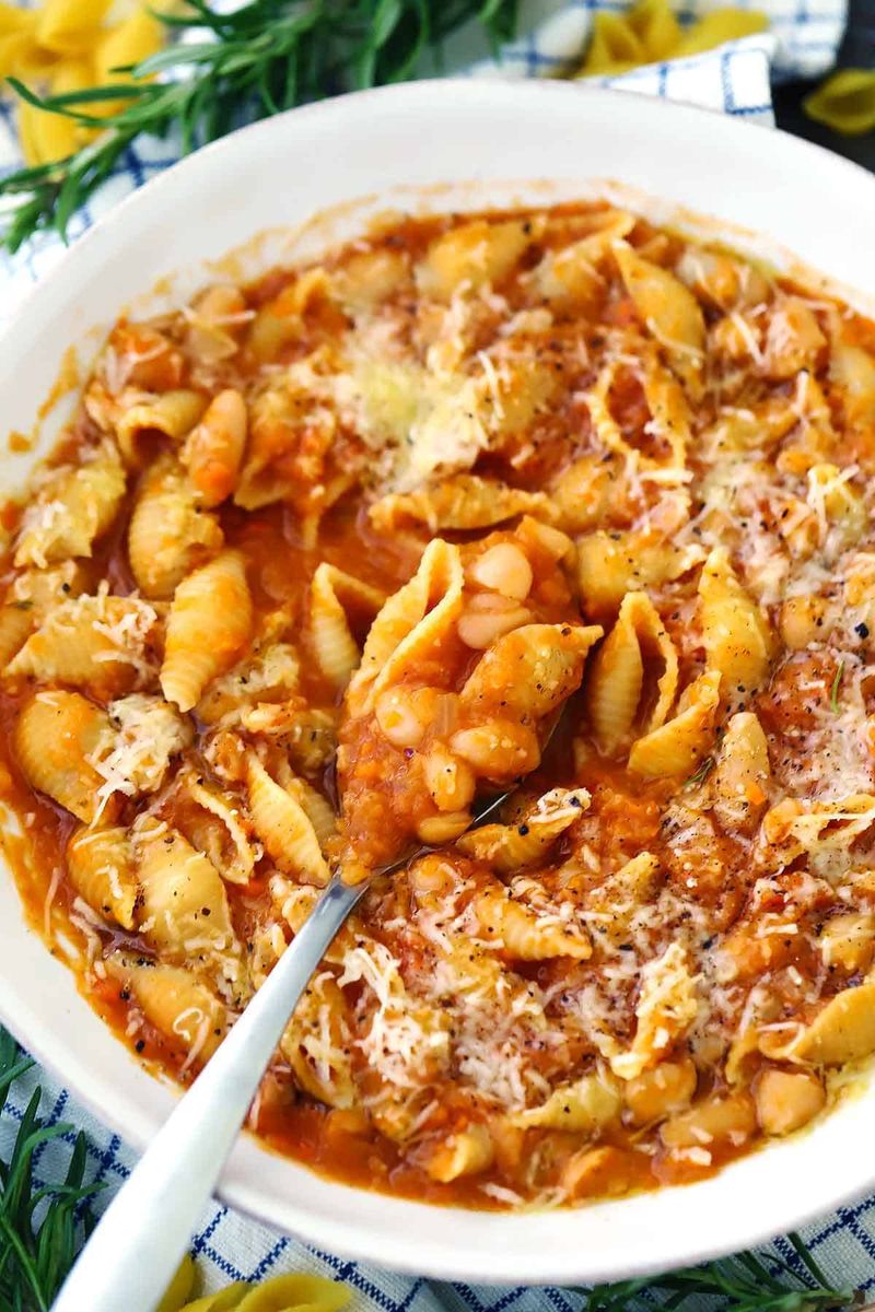 Pasta e Fagioli (Pasta and Beans)