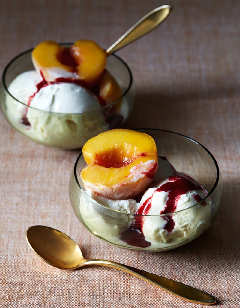 Peach Melba