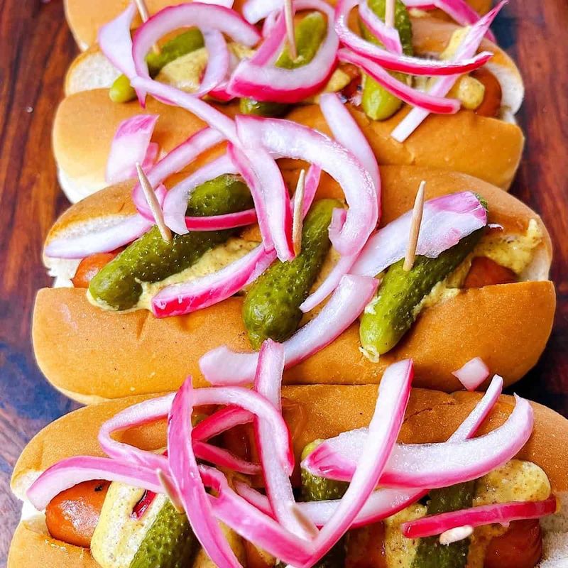 Use quick pickled onions for instant punch