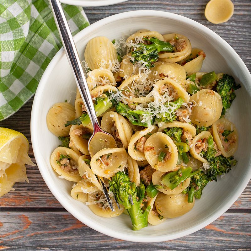 Italian Sausage and Broccolini Pasta
