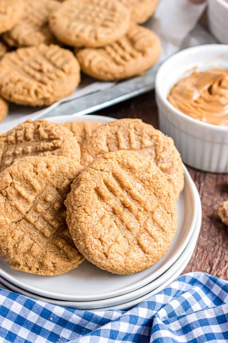 Peanut Butter Fork Cookies