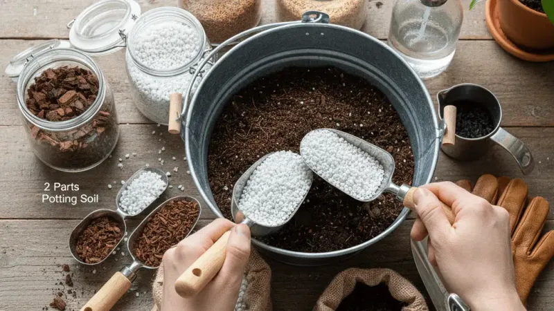 Use Well-Draining Potting Mix