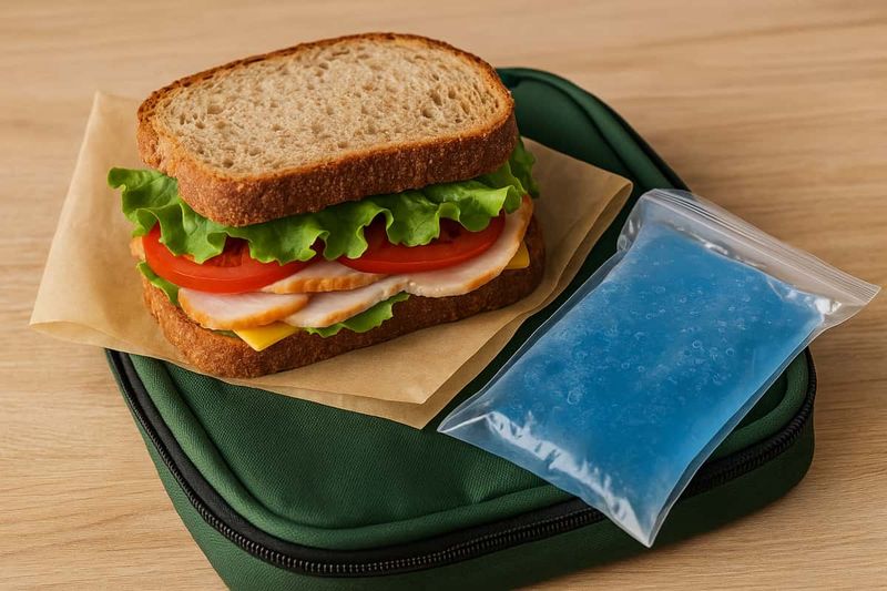 Using warm fillings with cold, watery toppings