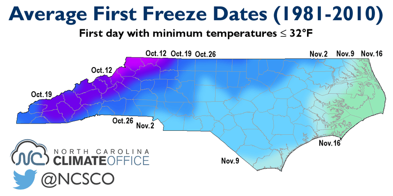 Your region determines how much fall time remains