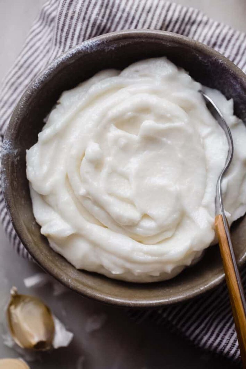 Toum (Lebanese Garlic Sauce)