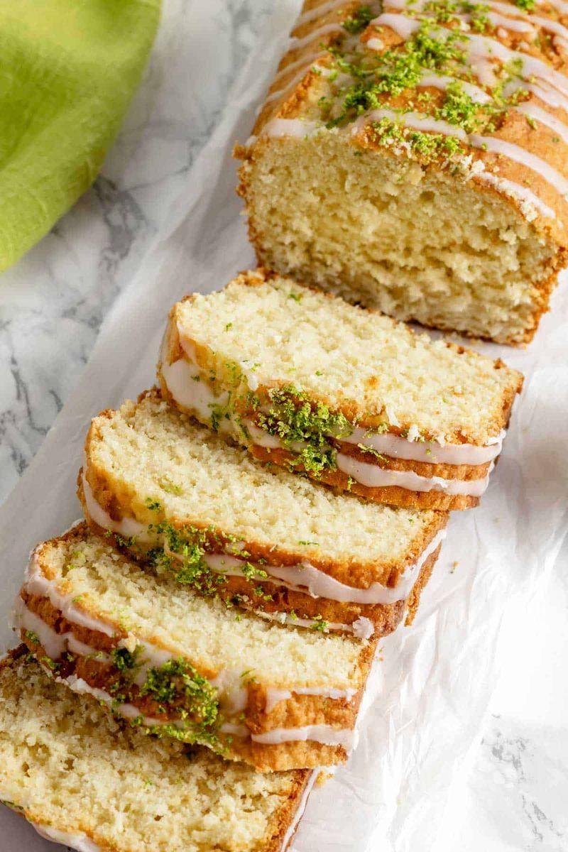 Coconut Lime Quick Bread