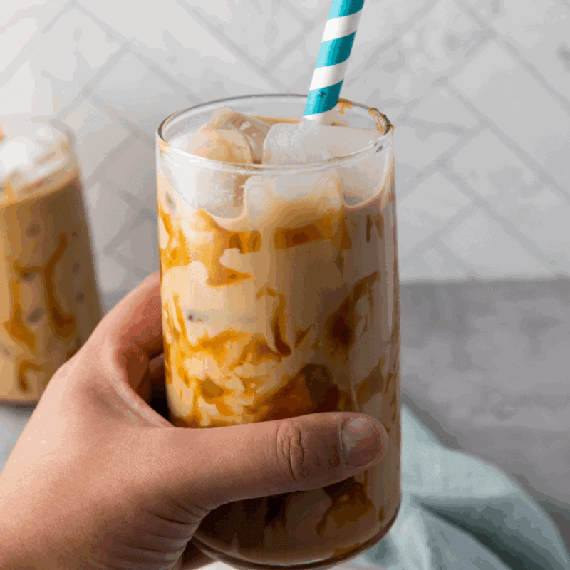 Rhode Island: Iced Coffee With Caramel