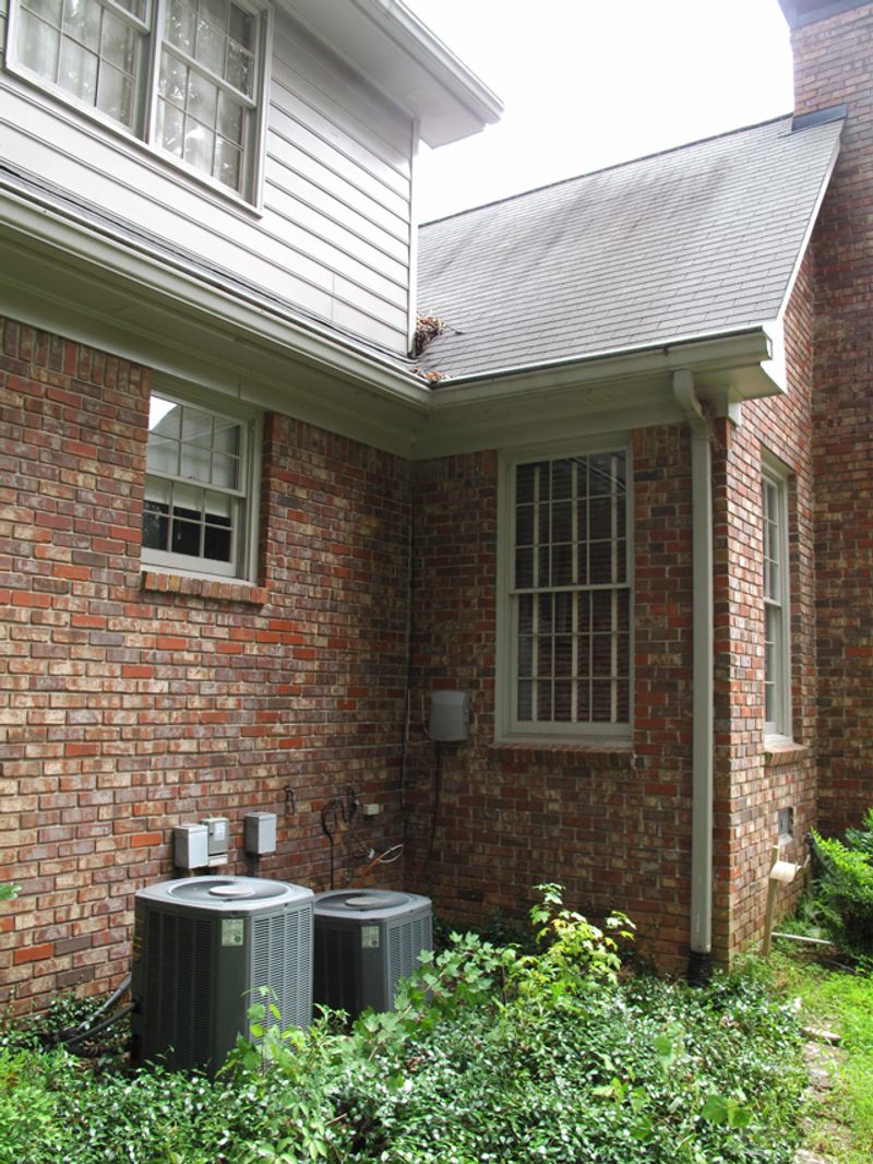 Which roof area actually feeds your barrel?
