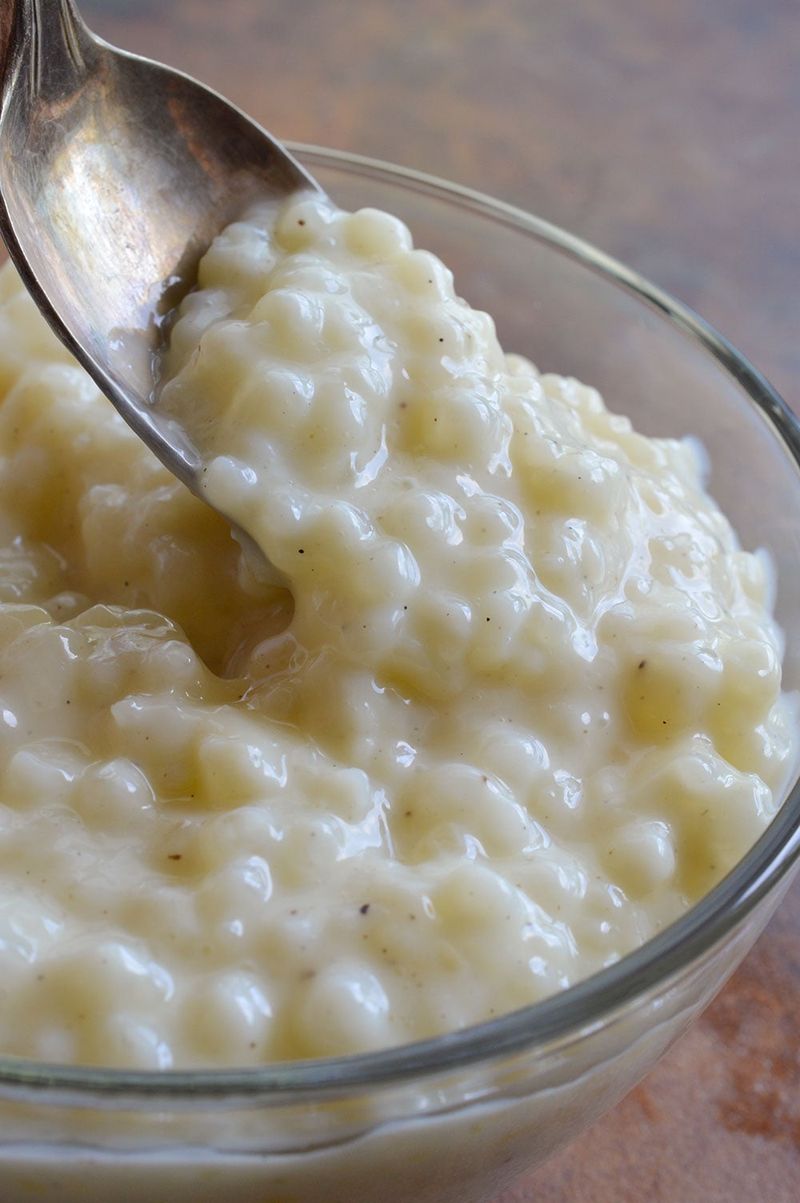 Old-Fashioned Tapioca Pudding