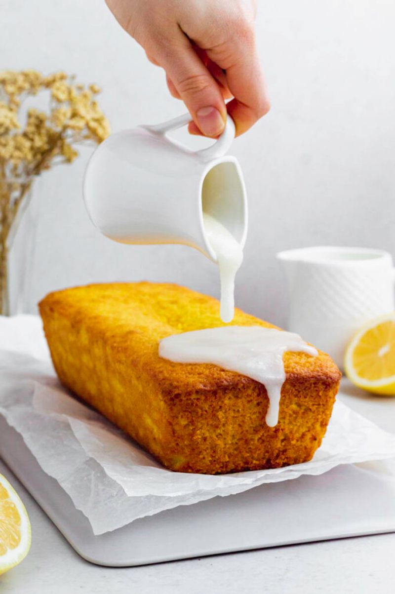 Turmeric Lemon Loaf Cake