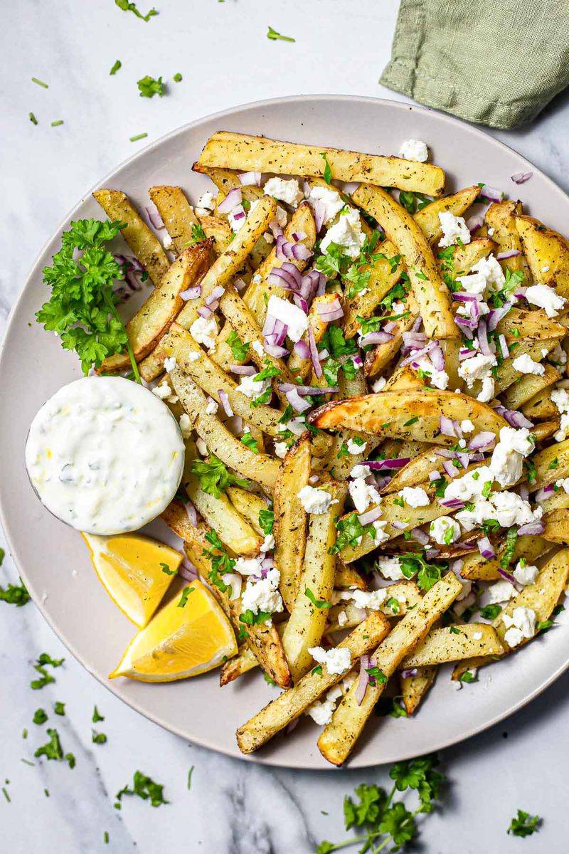 Oregano, Feta, and Lemon