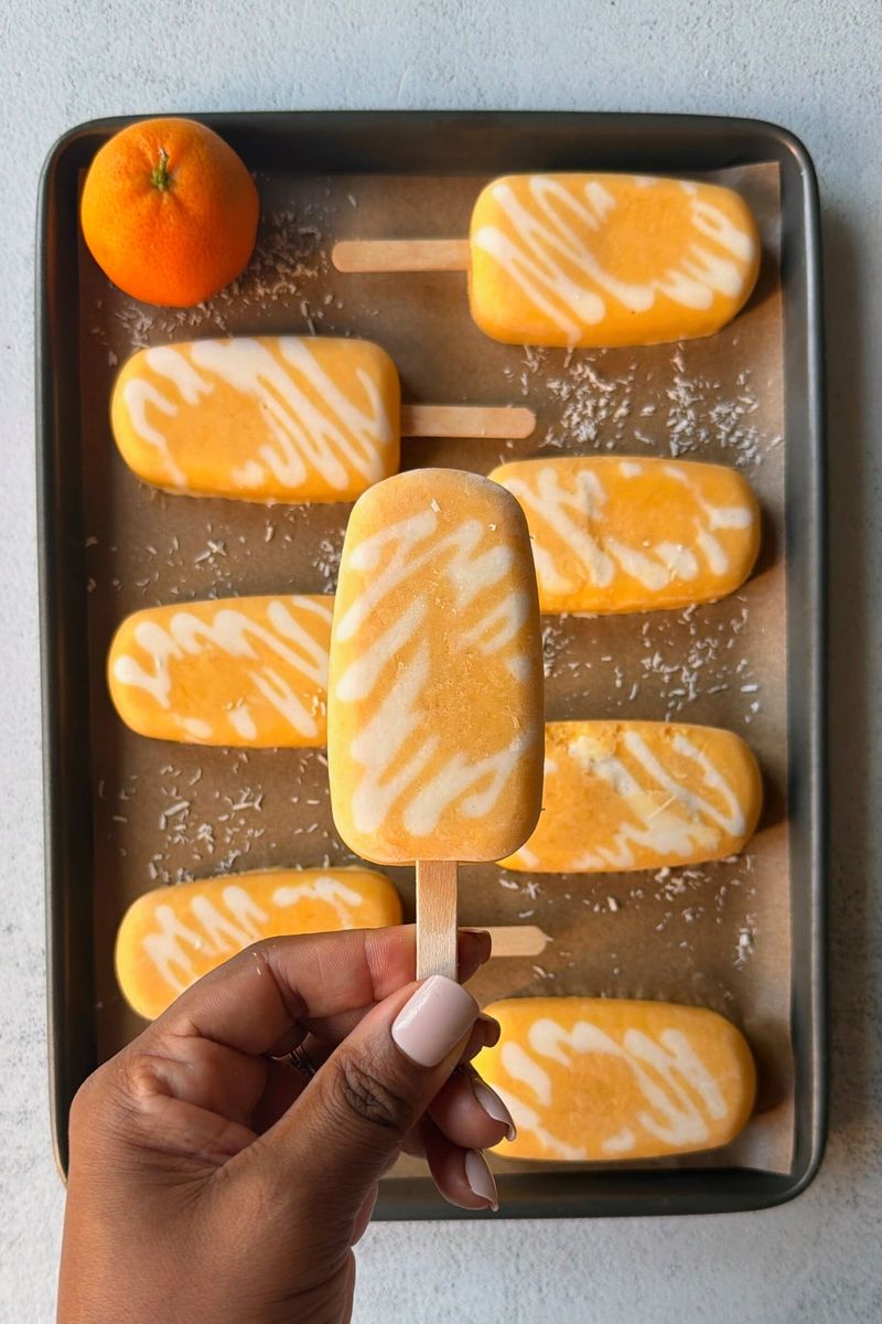 Greek Yogurt Dreamsicles