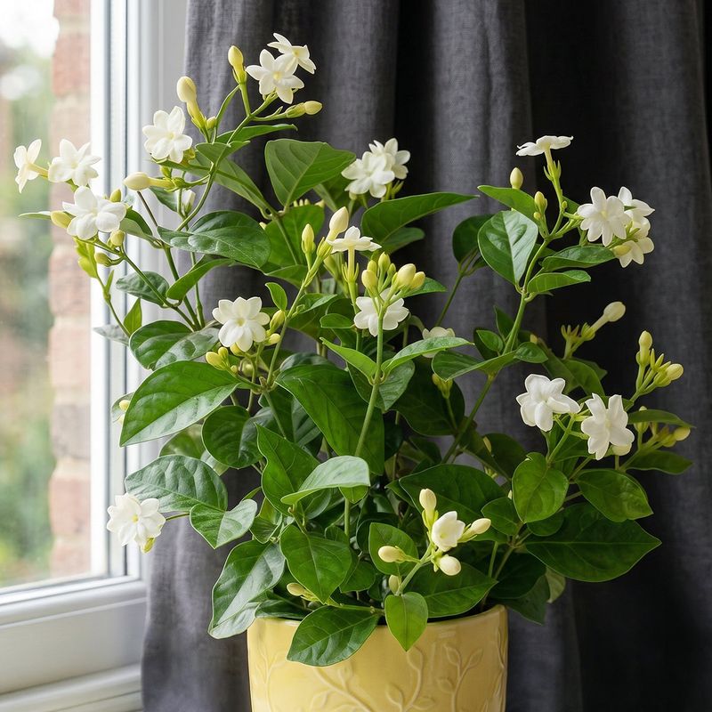 Some jasmine flowers open around dusk and release a complex scent