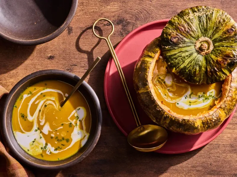 Use Apple Cider Vinegar and Curry Powder for Butternut Squash Soup
