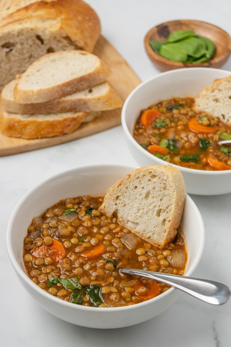 Slow Cooker Lentil and Carrot Soup