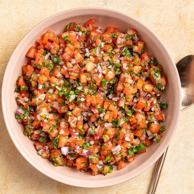Copycat Fresh Tomato Salsa (Pico Style)