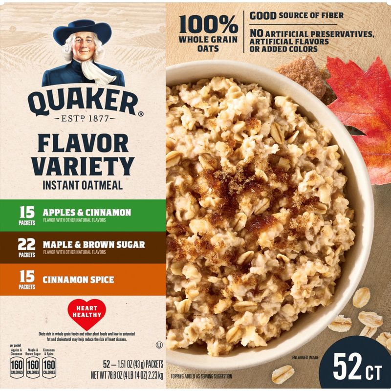 Instant Oatmeal Packets
