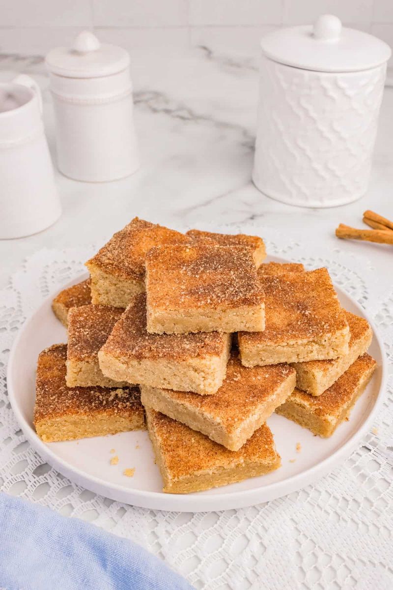 Snickerdoodle cookie bars