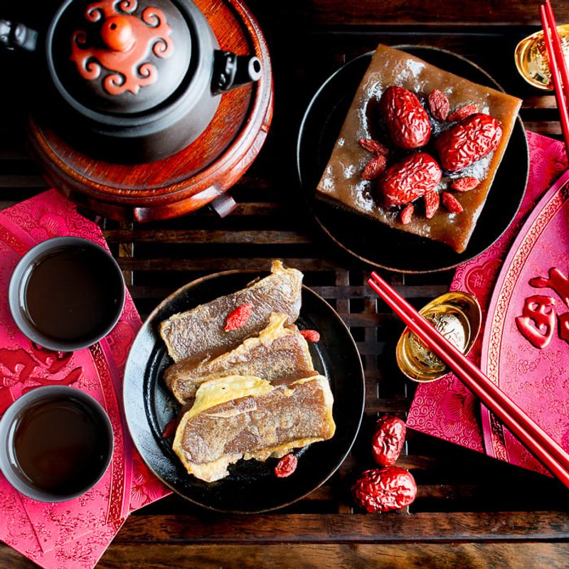 Nian Gao (Sticky Rice Cake)