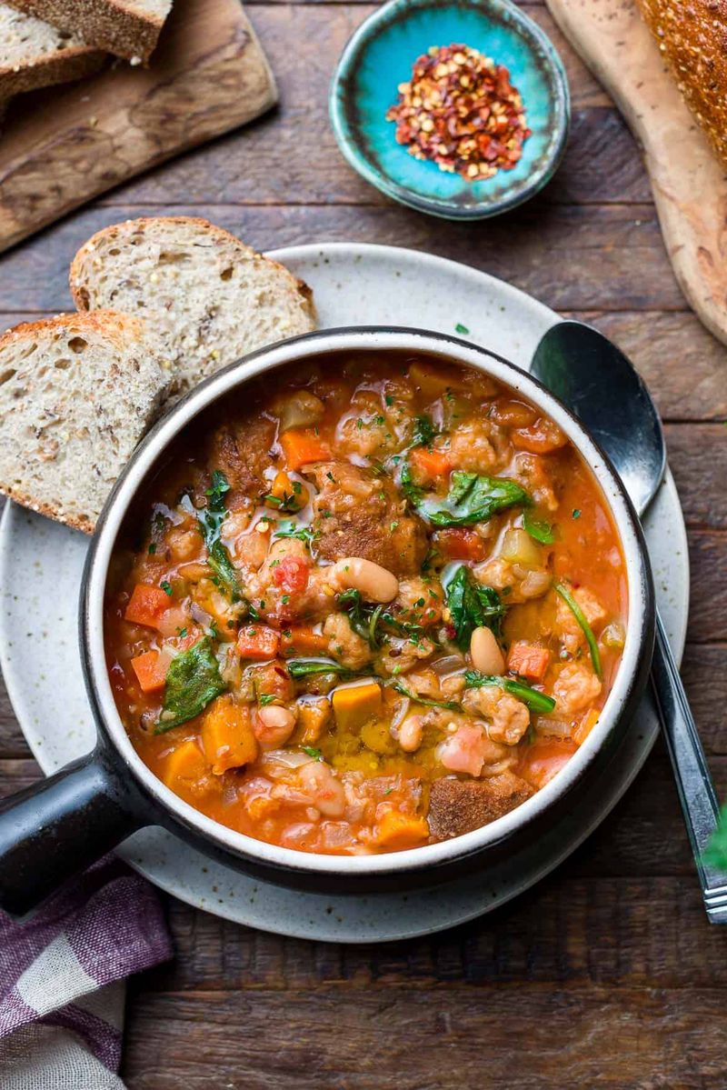 Ribollita (Tuscan Bread and Vegetable Soup)