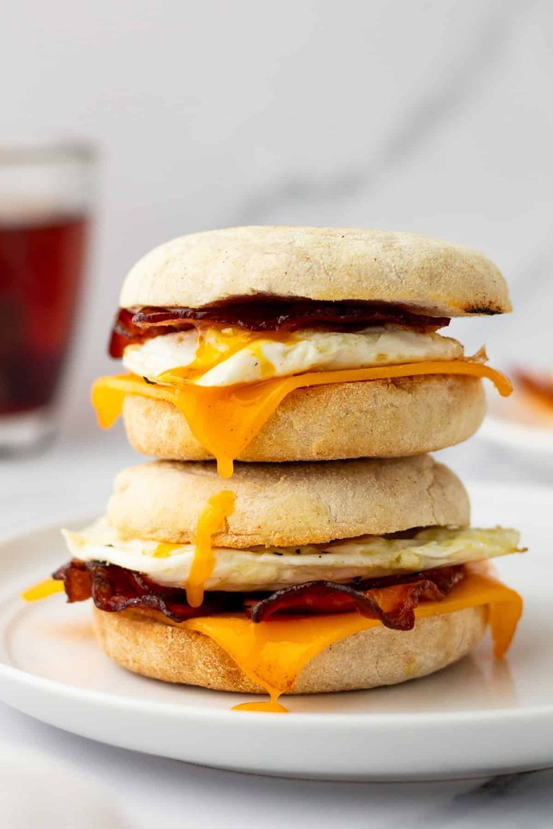 Egg and Cheese Breakfast Sandwiches