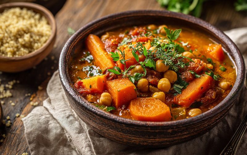 Moroccan-Inspired Chickpea Stew
