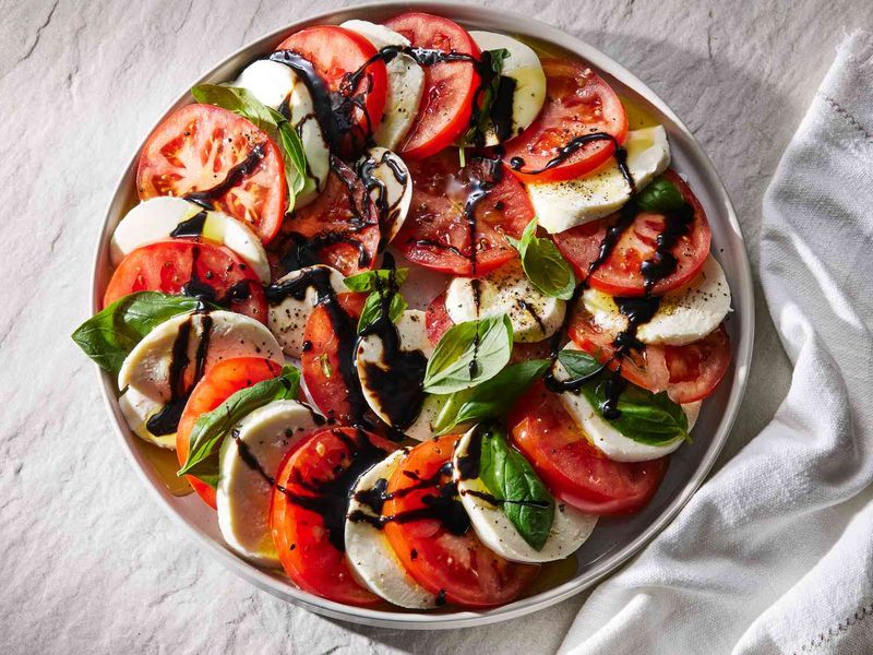 Caprese Salad with Fresh Basil