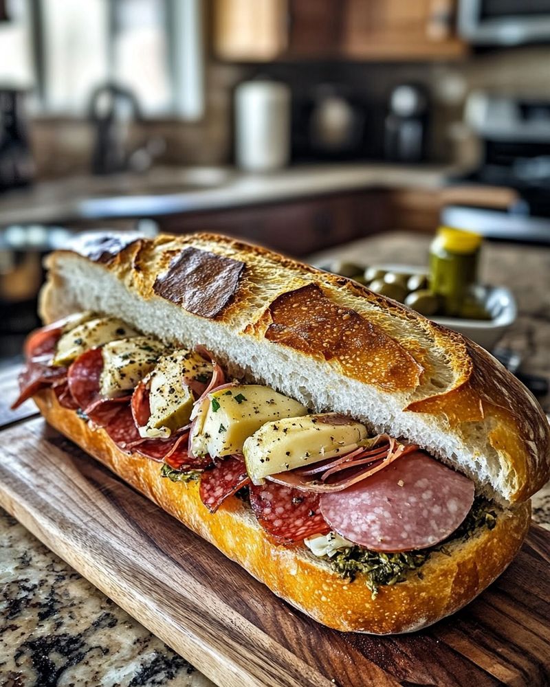 Italian deli meats (prosciutto, salami, mortadella)