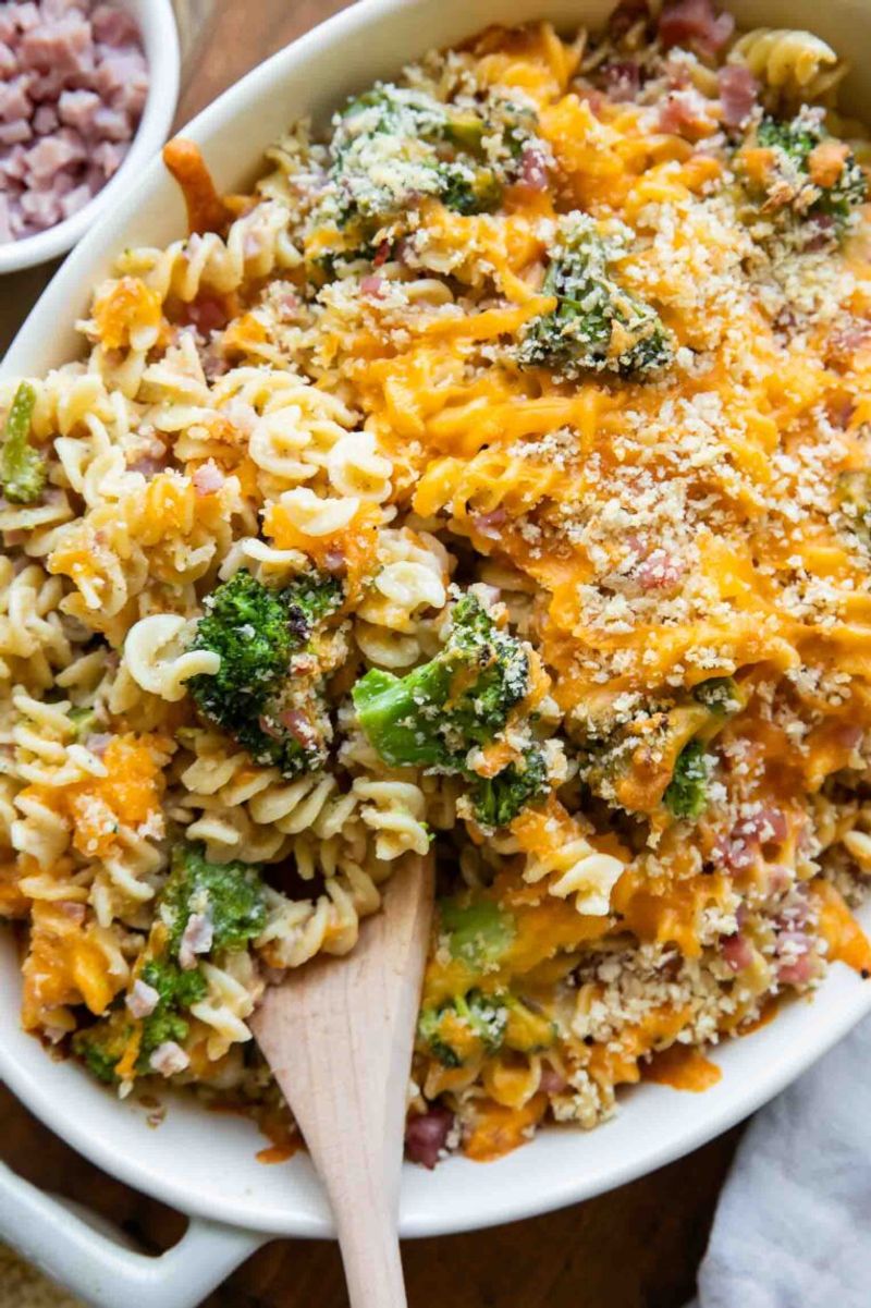 Broccoli Cheddar Pasta Bake