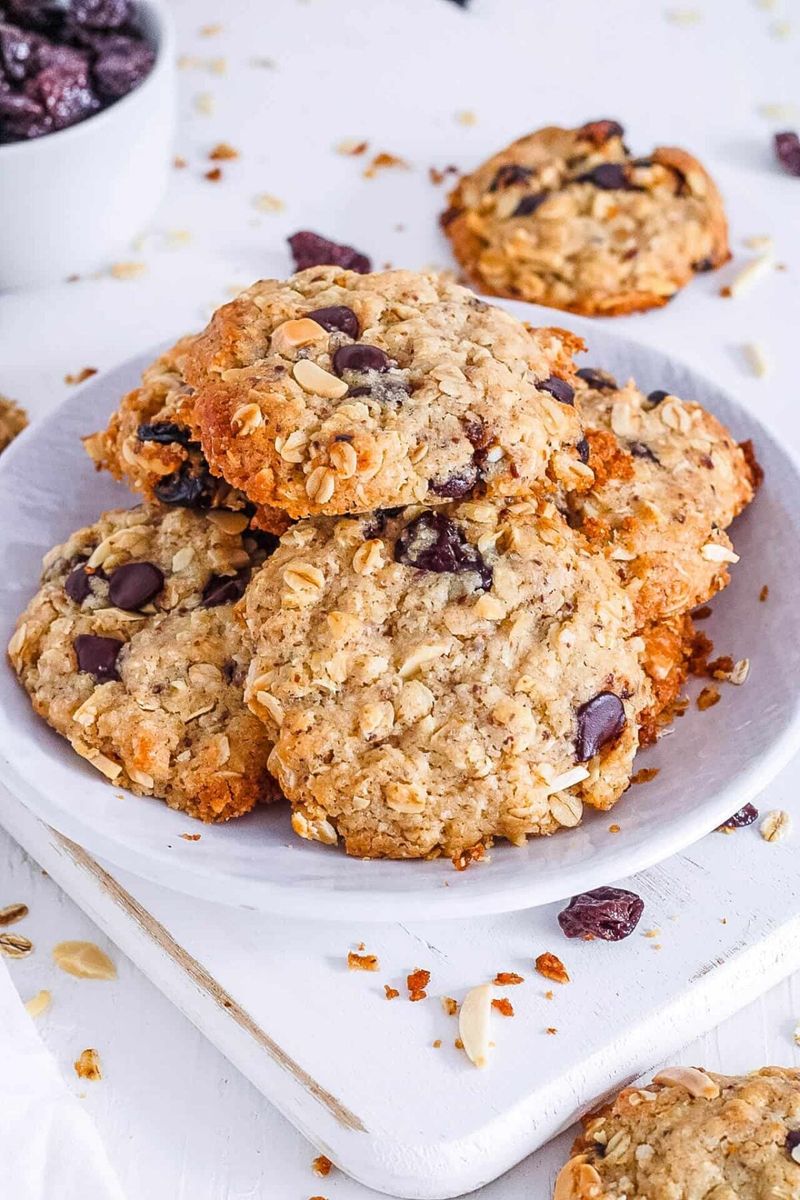 Flaxseed and Oat Vegan Cookies