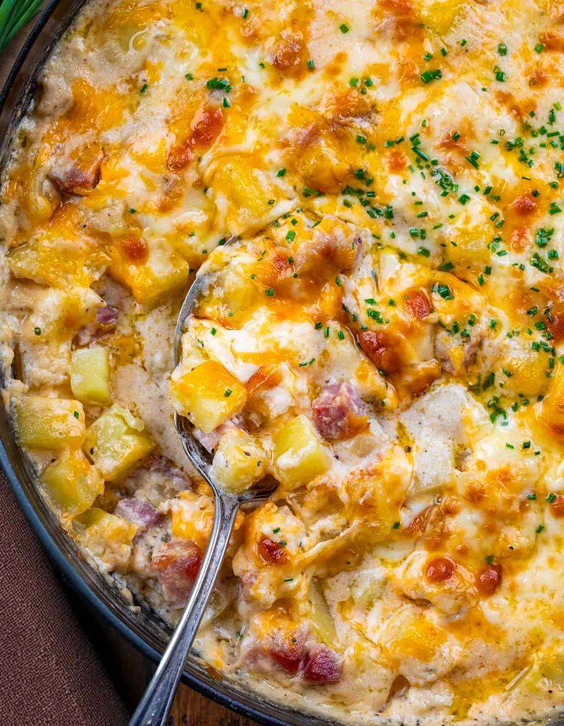 Ham and Potato Casserole