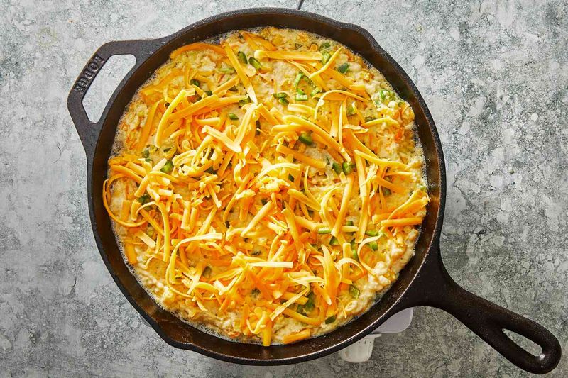 Pre-shredded bagged cheese