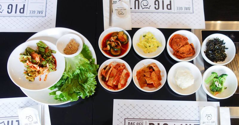 Banchan (side dish spread)