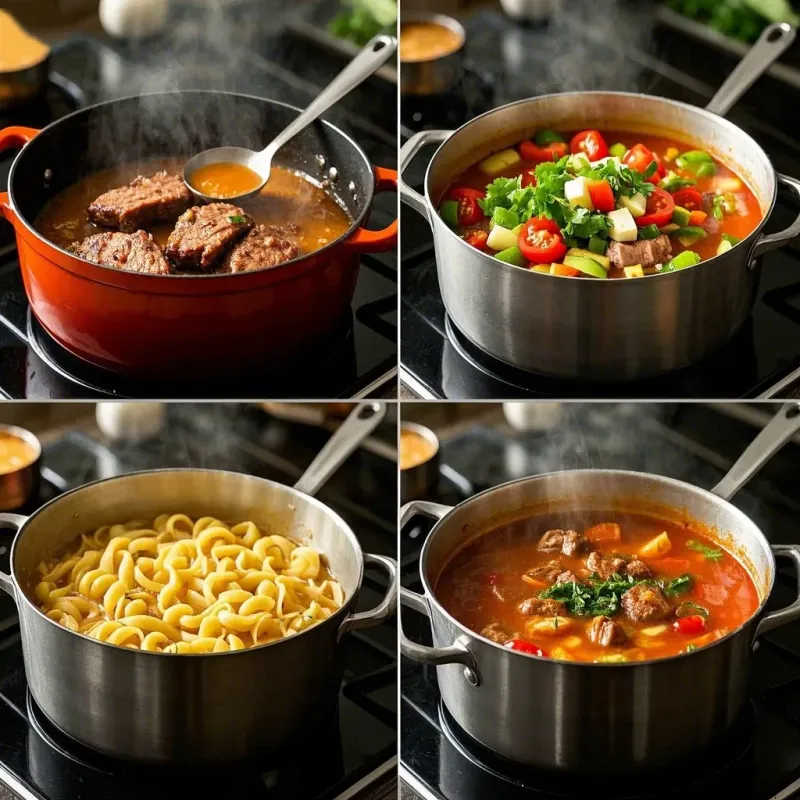 Layer Flavors in the Pot