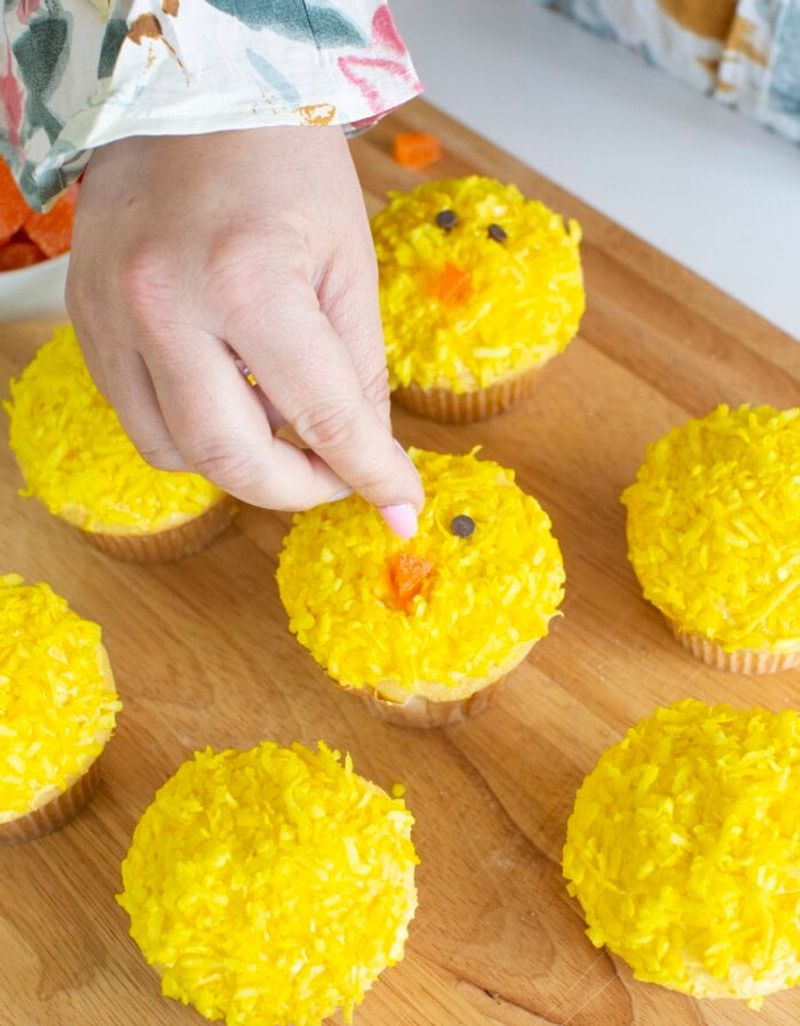 Easter Chick Cupcakes