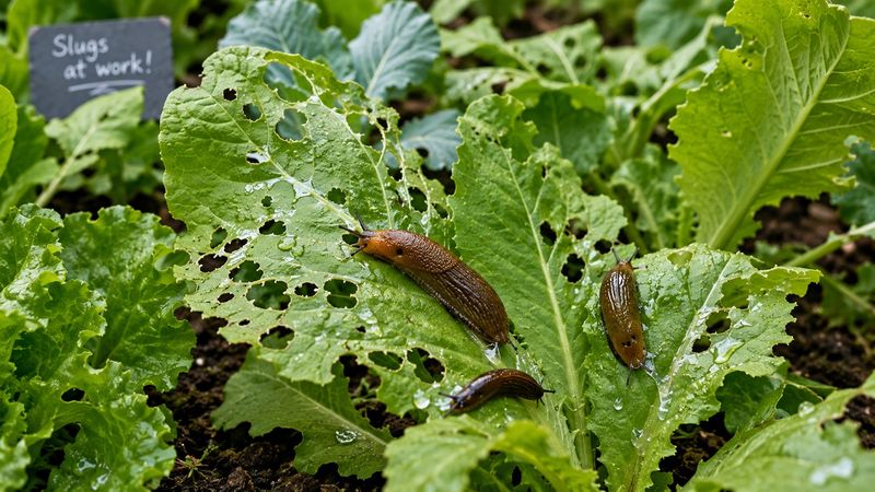 Wet weather is a reason to inspect, not proof of slug damage