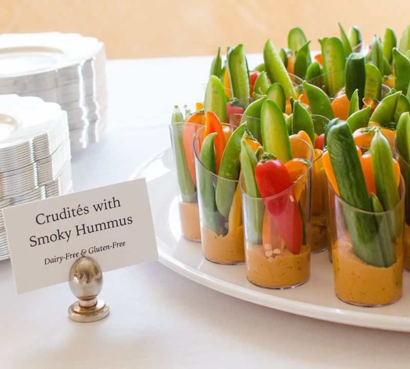 Veggie and Hummus Cups
