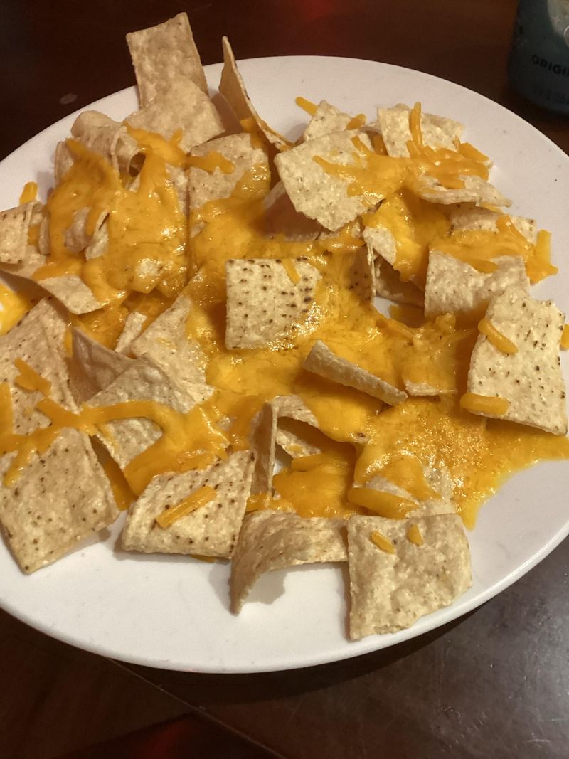 Microwaved Nachos